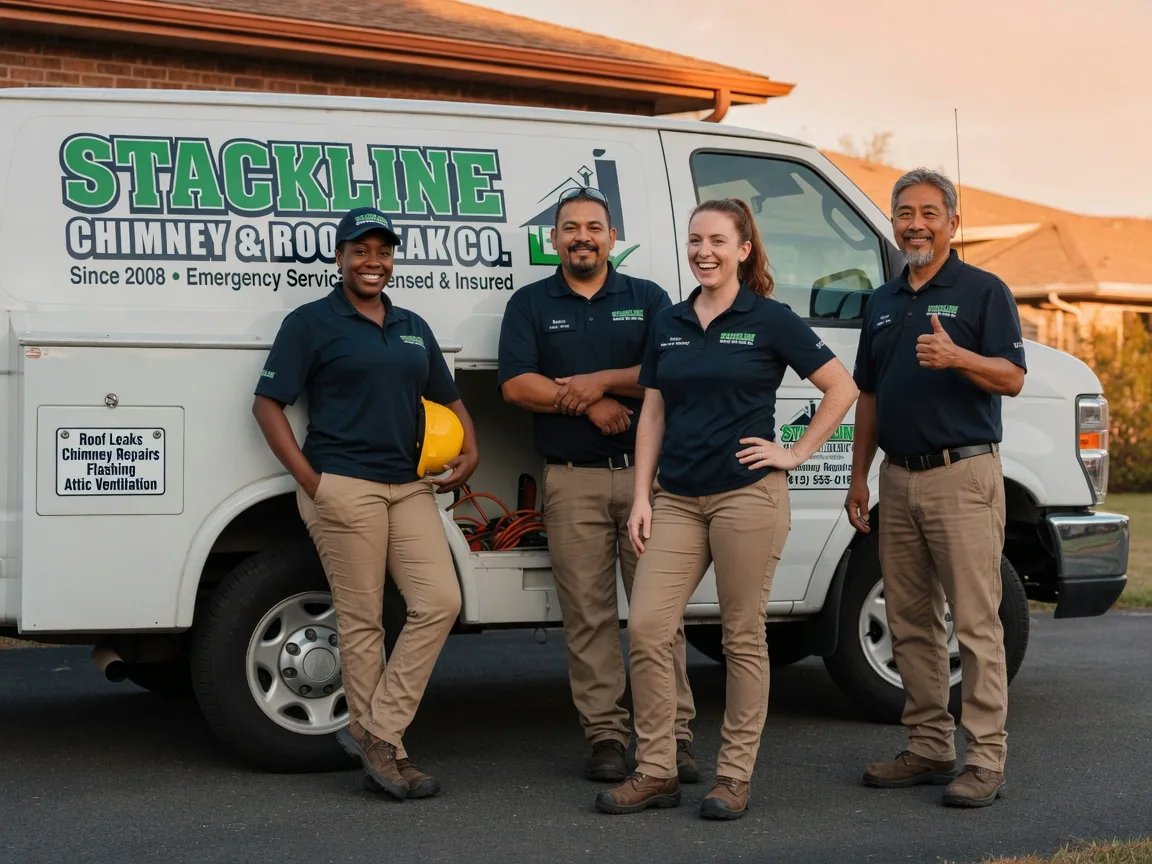 Chimney flashing repair company in Waterloo, NE